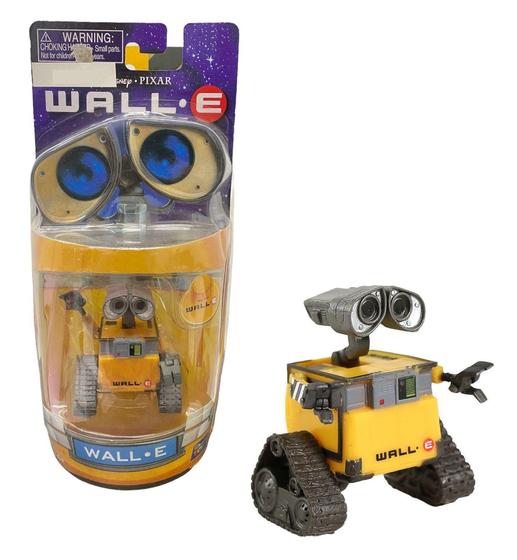 Imagem de Robô Wall-e Pixar Disney Miniatura Boneco Walle - ANITOY