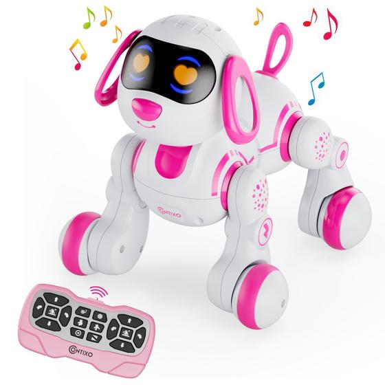 Imagem de Robot Dog Toy Contixo R3 com controle remoto interativo para crianças