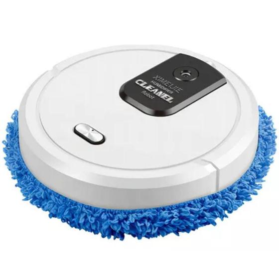 Imagem de Robot Mop Automático Úmido Seco Preto Recarregável