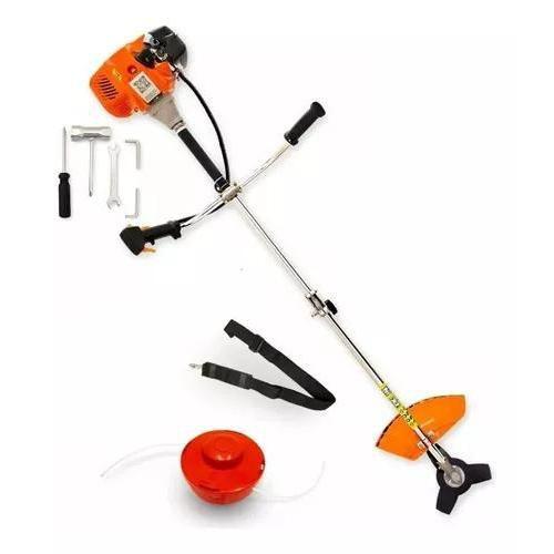 Roçadeira A Gasolina 62cc para Corte de Grama Potente Nova Menor preço em Roçadeira A Gasolina 62cc para Corte de Grama Potente Nova
