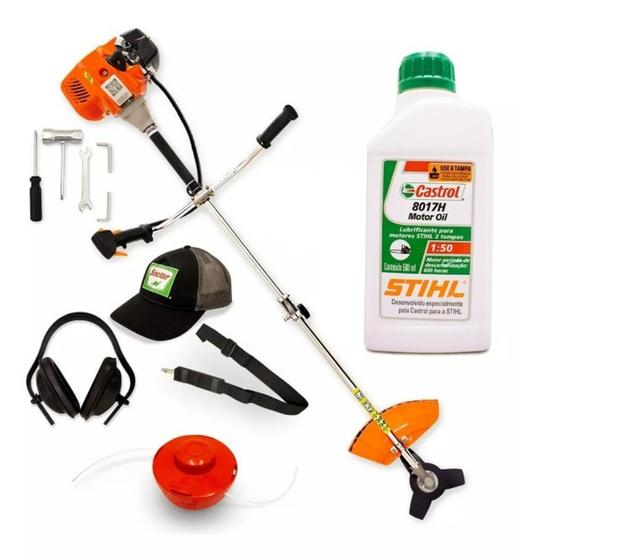 Roçadeira A Gasolina 62cc Potente + Óleo Stihl C/ Oleo Sthil é boa?