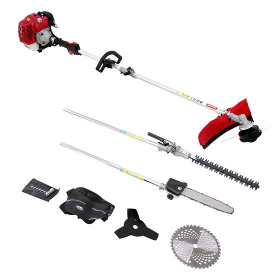 Roçadeira a Gasolina Lateral Multifuncional 5 em 1 - 52 Cilindradas - Premium Menor preço em Roçadeira a Gasolina Lateral Multifuncional 5 em 1 - 52 Cilindradas - Premium