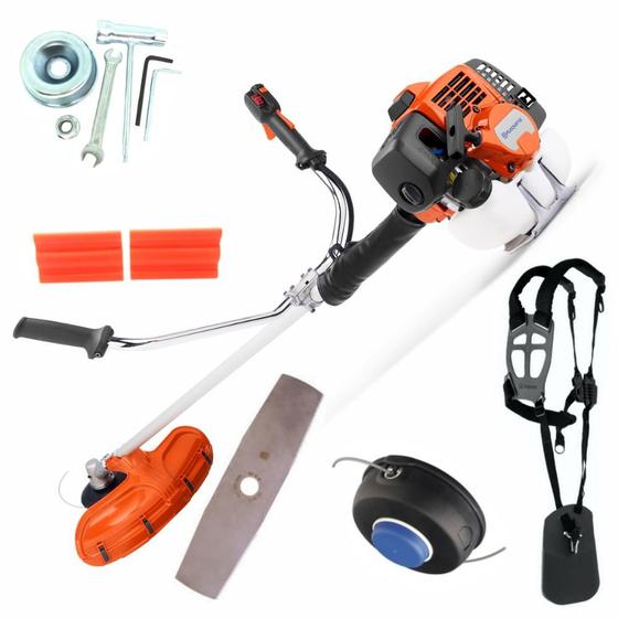 Imagem de Roçadeira Husqvarna 236RS 33,6cc 1,6HP Nylon E Faca 2 Pontas