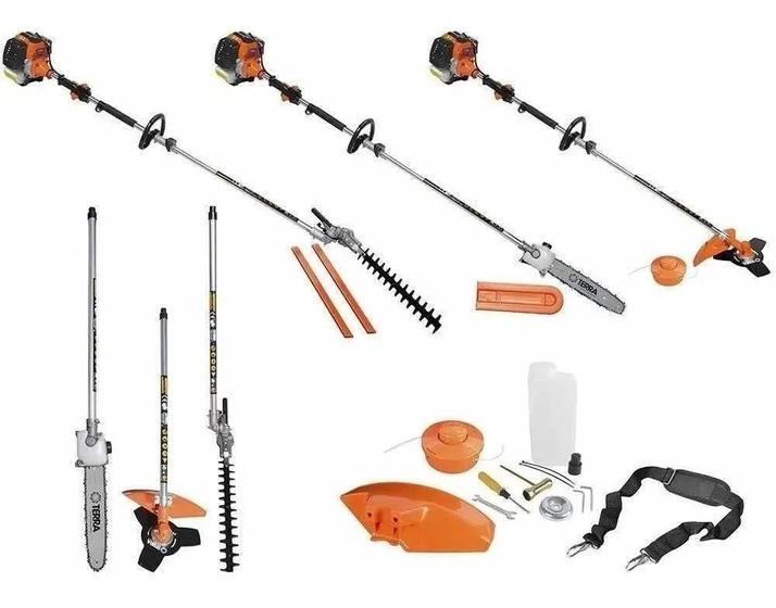 Imagem de Roçadeira Multifunções 4X1 43Cc Rm-Mt430 Siga Tools + Enxada