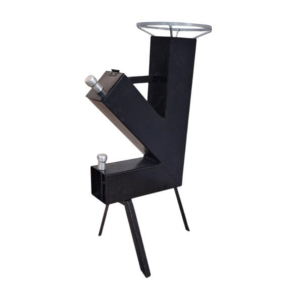 Imagem de Rocket Stove, Fogão Foguete, Fogão A Lenha Portátil, Laze