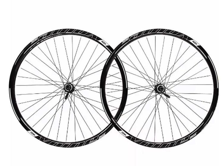 Imagem de Roda 29 vzan vnine 36f preto com cubos k7 shimano