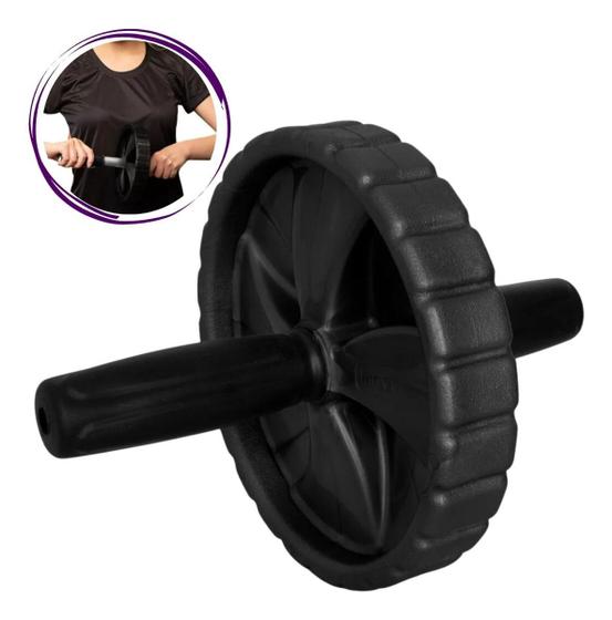 Imagem de Roda Abdominal Reforçada Profissional Para Treino Funcional