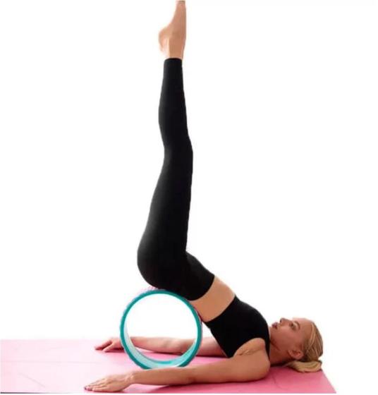 Imagem de Roda Anel Pilates Yoga PY Magic Wheel Flow Circle Arco Exercícios Rosa