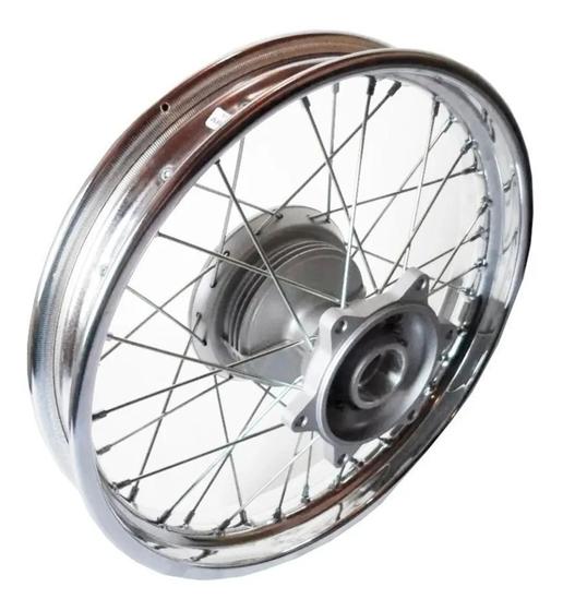 Imagem de Roda Aro Traseiro Nxr Bros 125 150 Raio 4mm Alinhado