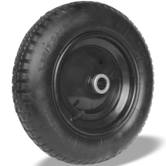 Imagem de Roda completa com pneu câmara 14 x 3.1/2" cap. 100kg - R.3.25-8.PN.RC - Colson