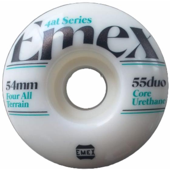 Imagem de Roda Emex 54mm 102A Logo