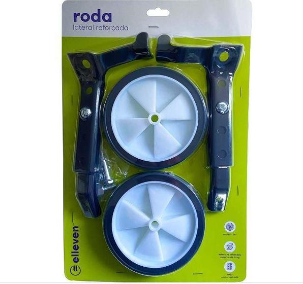 Roda lateral Elleven Aro 16/20/24 Regulável Reforçada Menor preço em Roda lateral Elleven Aro 16/20/24 Regulável Reforçada