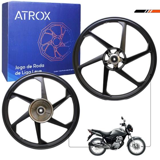 Imagem de Roda Liga Leve Titan-Fan-Mix-Cargo 150 04 A 2013 Disco Atrox