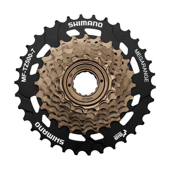 Imagem de Roda Livre Mega Range Shimano 7v mf-tz500 14-34T