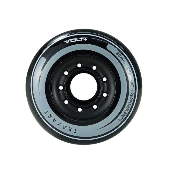 Imagem de Roda para Patins 80mm/85A Traxart Volt Preto (2 Un)