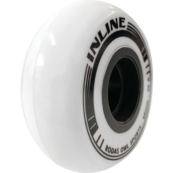 Imagem de Roda Patins Inline Street Owl Sports 60Mm 80A