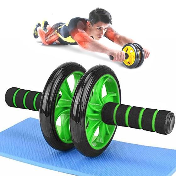 Roda Rolo Para Exercicio Abdominal Fitness Esporte Musculo Lombar Menor preço em Roda Rolo Para Exercicio Abdominal Fitness Esporte Musculo Lombar