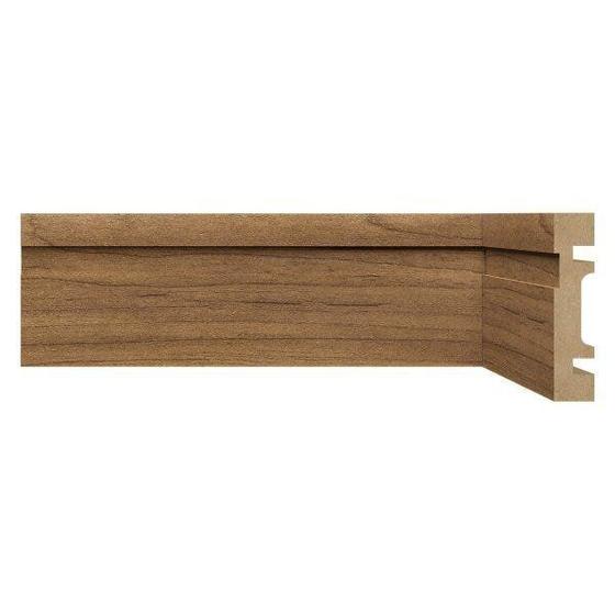 Rodapé de MDF 7cm x 15mm x 2,40m com Friso Moldufama 702 Menor preço em Rodapé de MDF 7cm x 15mm x 2,40m com Friso Moldufama 702