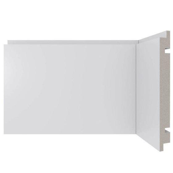 Imagem de Rodapé Santa Luzia Moderna 461 16mmx15cm Metro Linear - caixa com 2,4 m - Branco