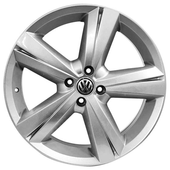 Rodas Aro 18x6 BRW 1730 4x100 Prata Fusca TSI - Roda de Carro ...