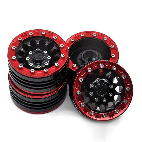 Imagem de Rodas Beadlock RC 1.9" para Carros Axial SCX10 e D90 1/10
