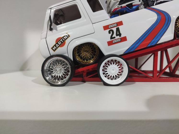 Imagem de Rodas Para Miniaturas 1/24