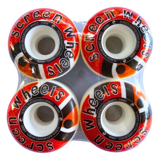 Imagem de Rodas Screen Wheels 54mm Arrow Orange 99a