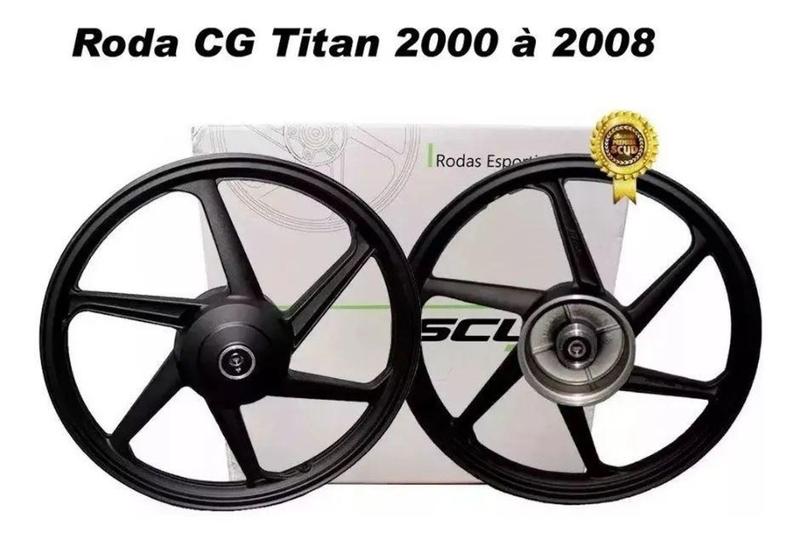 Rodas Scud Titan 00/08 Es 6p Disco Par (adapt Fan08) Menor preço em Rodas Scud Titan 00/08 Es 6p Disco Par (adapt Fan08)