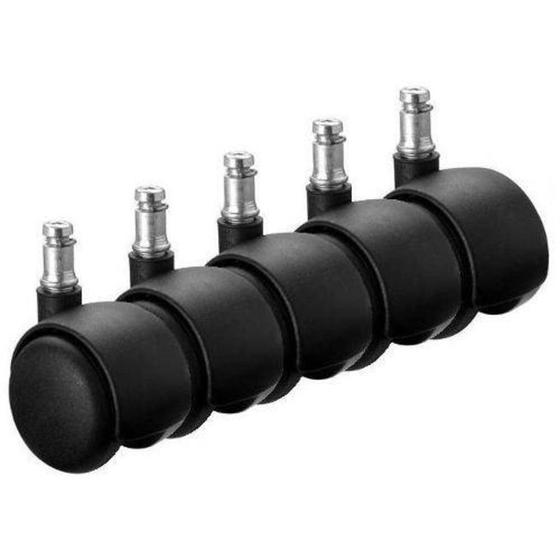 Rodízio Kit 5 Rodinhas Para Cadeira De Escritório Giratória Menor preço em Rodízio Kit 5 Rodinhas Para Cadeira De Escritório Giratória
