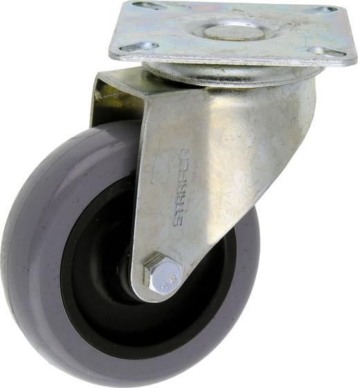 Rodízio Polipropileno Placa Griratoria Starfer 5" Menor preço em Rodízio Polipropileno Placa Griratoria Starfer 5"