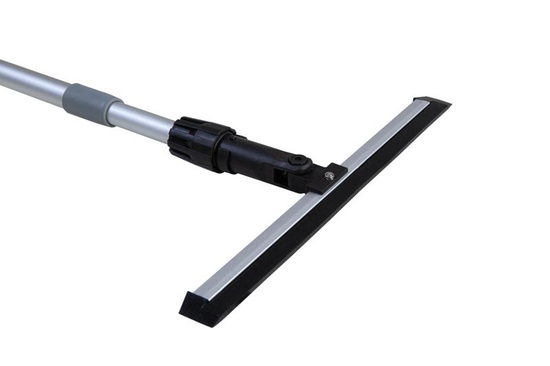 Imagem de Rodo articulado mop twister com cabo extensor telescópico 1,40m retrátil e flexível ideal para vidros pisos e limpeza