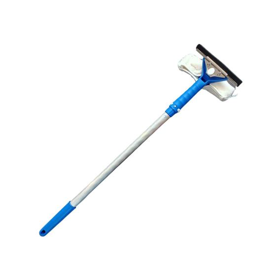 Imagem de Rodo COMBINADO 15cm Com Cabo De 50 cm Bralimpia Limpa Vidro 