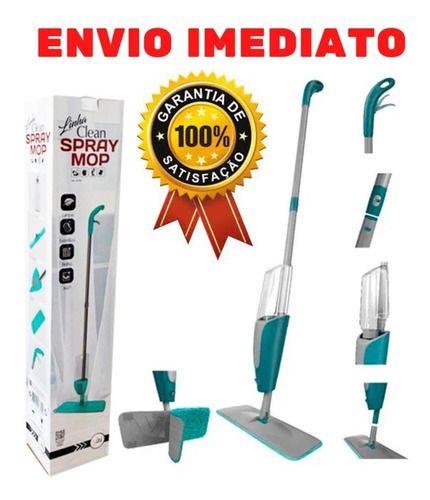 Rodo Mop Spray Com Refil Microfibra P/ Limpeza Reservatório Menor preço em Rodo Mop Spray Com Refil Microfibra P/ Limpeza Reservatório