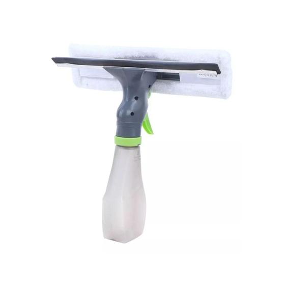Imagem de Rodo Rodinho Limpa Vidros Spray Mop 3 Em 1 Com Reservatório - MAx Clean