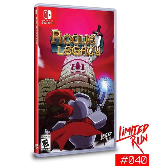 Jogo Rogue Legacy Edição Steard - Switch - Limited Run Games