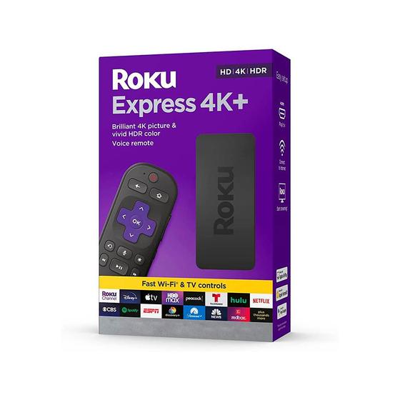 Imagem de Roku Express 3940br 4k Uhd Hdr Streaming Com Controle Remoto