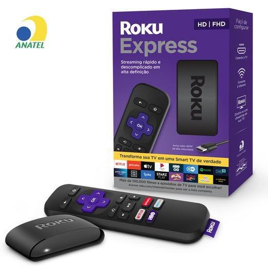 Imagem de Roku Express Streaming Player Full HD HDMI