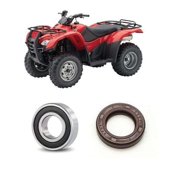 Imagem de Rolamento Retentor Coluna Direção Honda TRX 420 2007 até 2021