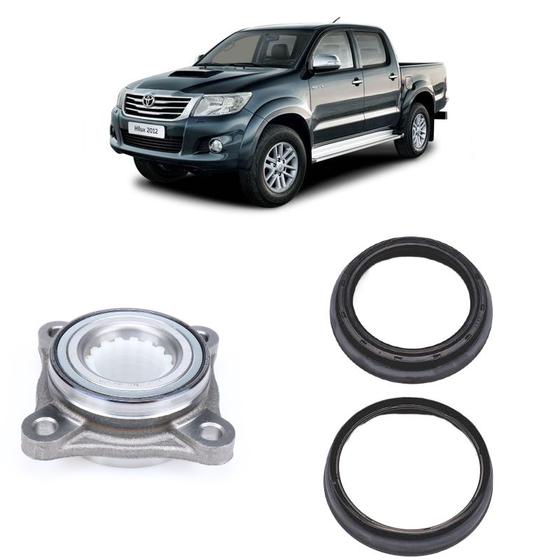 Imagem de Rolamento Roda Dianteira Toyota Hilux 2005 até 2015 Kit