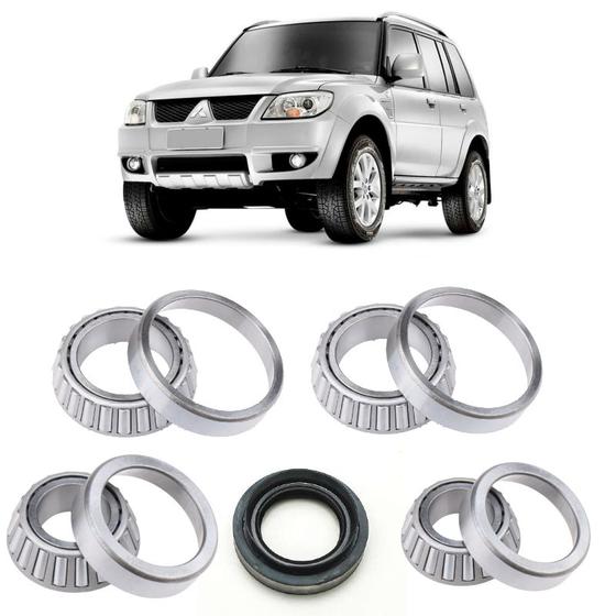 Imagem de Rolamentos Diferencial Traseiro Mitsubishi Pajero TR4 Kit