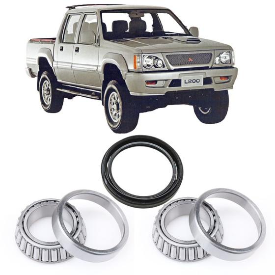 Imagem de Rolamentos Roda Dianteira MITSUBISHI L200 1998 até 2003, 4WD