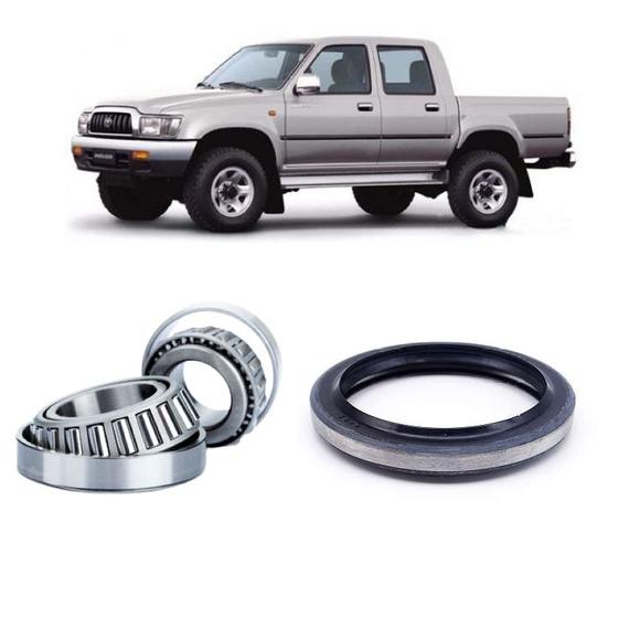 Imagem de Rolamentos Roda Dianteira TOYOTA Hilux  1998 até 2004, 4x4, Kit