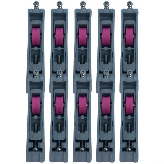 Imagem de Roldana Simples Com Regulagem Janela Porta (Rol440M) 10Un