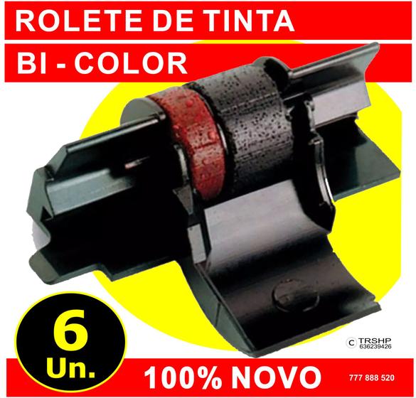 Imagem de Rolete Tinta / Da Calculadora Elgin ' Ma 5120 - Cx 6 Cartuchos Novos