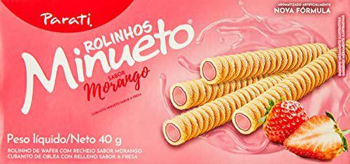 Imagem de Rolinhos minueto sabores 40g