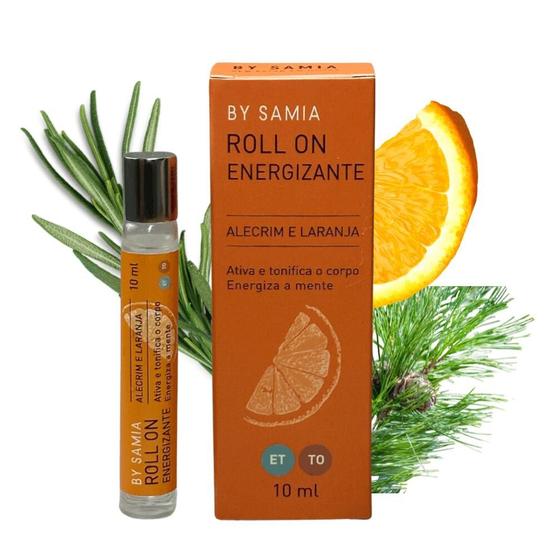 Imagem de Roll On Energizante Alecrim E Laranja By Samia - 10ml