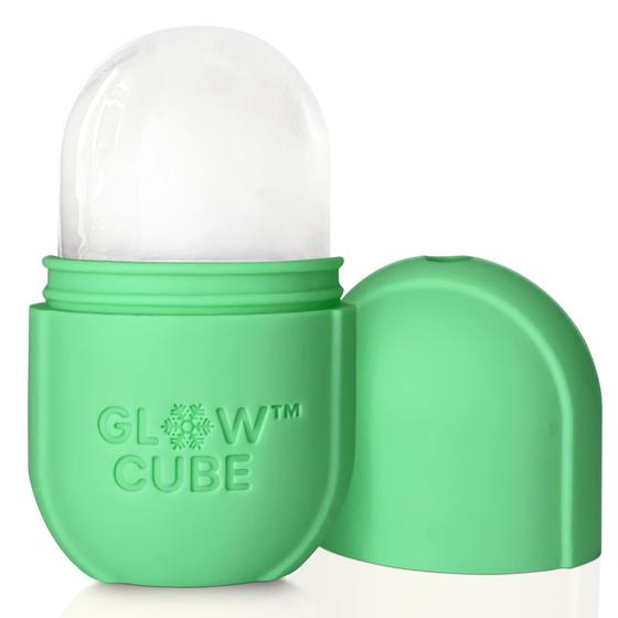 Imagem de Roller de Gelo Glow Cube para Rosto, Olhos e Pescoço (Verde)