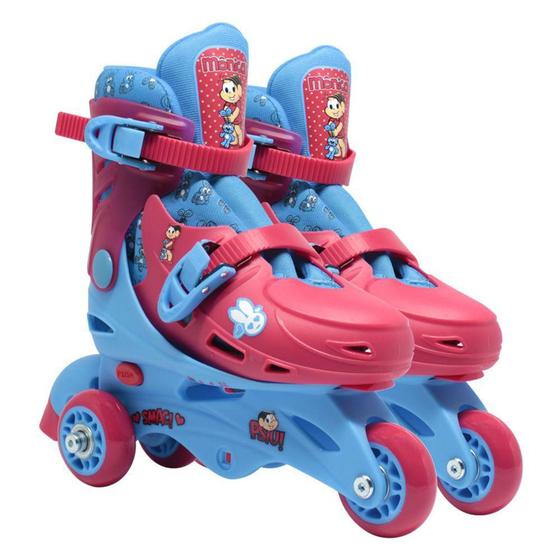 Imagem de Roller Infantil Bel Turma Da Mônica M 33-36 Vermelho E Azul