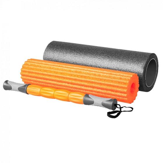 Imagem de Rolo 3 em 1 Fit Roll Foam Roller Pilates Yoga  Liveup Sports 