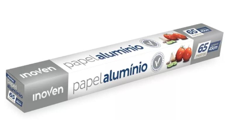 Rolo Bobina Papel Aluminio 45cm X 65 Metros Qualidade Menor preço em Rolo Bobina Papel Aluminio 45cm X 65 Metros Qualidade